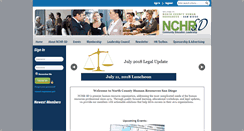 Desktop Screenshot of nchrsd.org